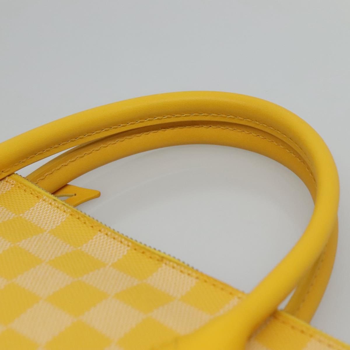 Louis Vuitton, Yellow, Canvas, handbag