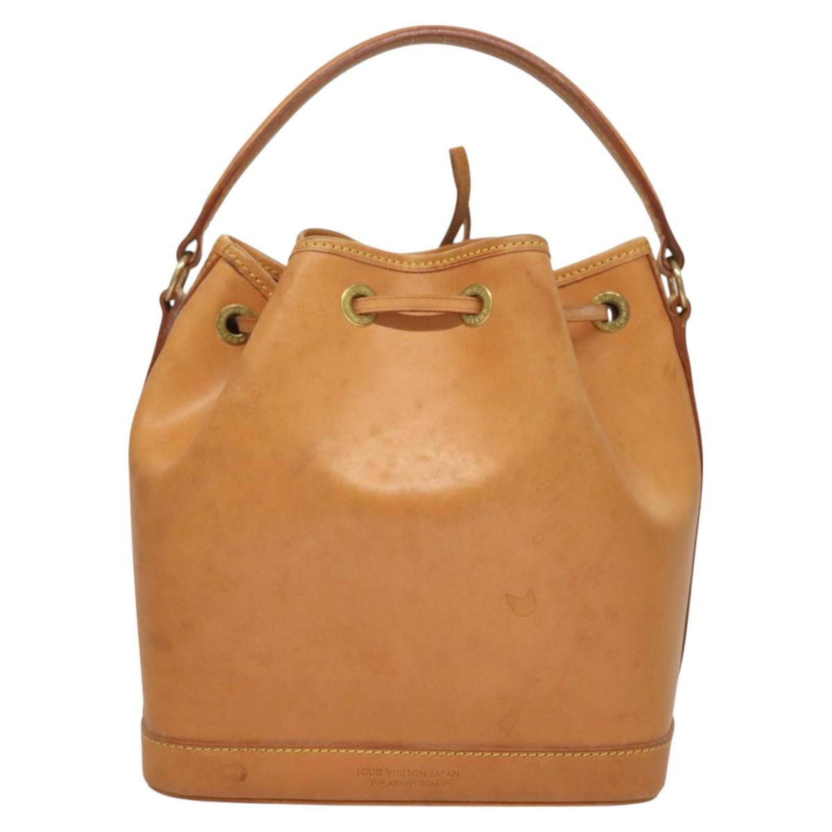 Louis Vuitton Noé, Beige, Leather, handbag