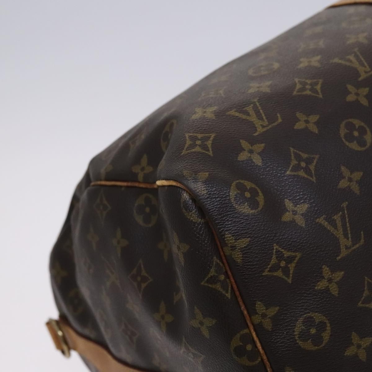 Louis Vuitton Keepall Bandoulière 60, Brown, Canvas, travel