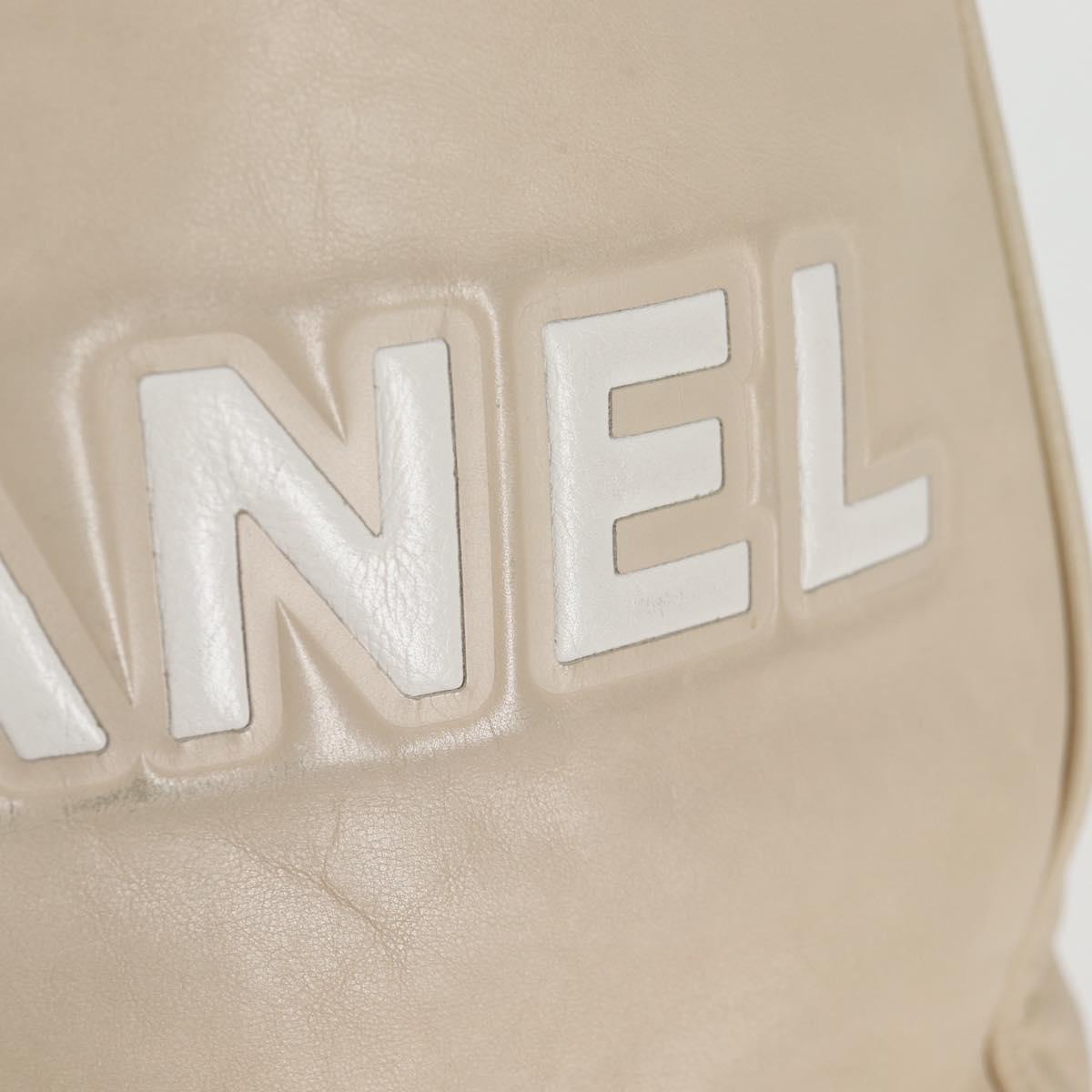 Chanel Camellia, Beige, Leather, tote