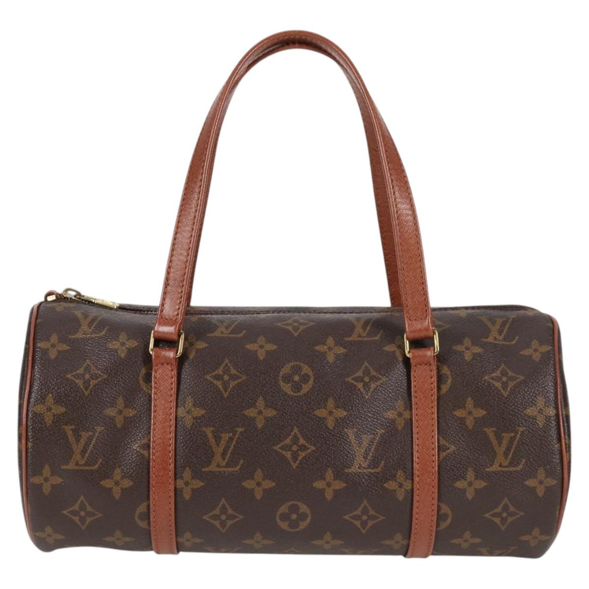 Louis Vuitton Papillon 30, Brown, Canvas, handbag