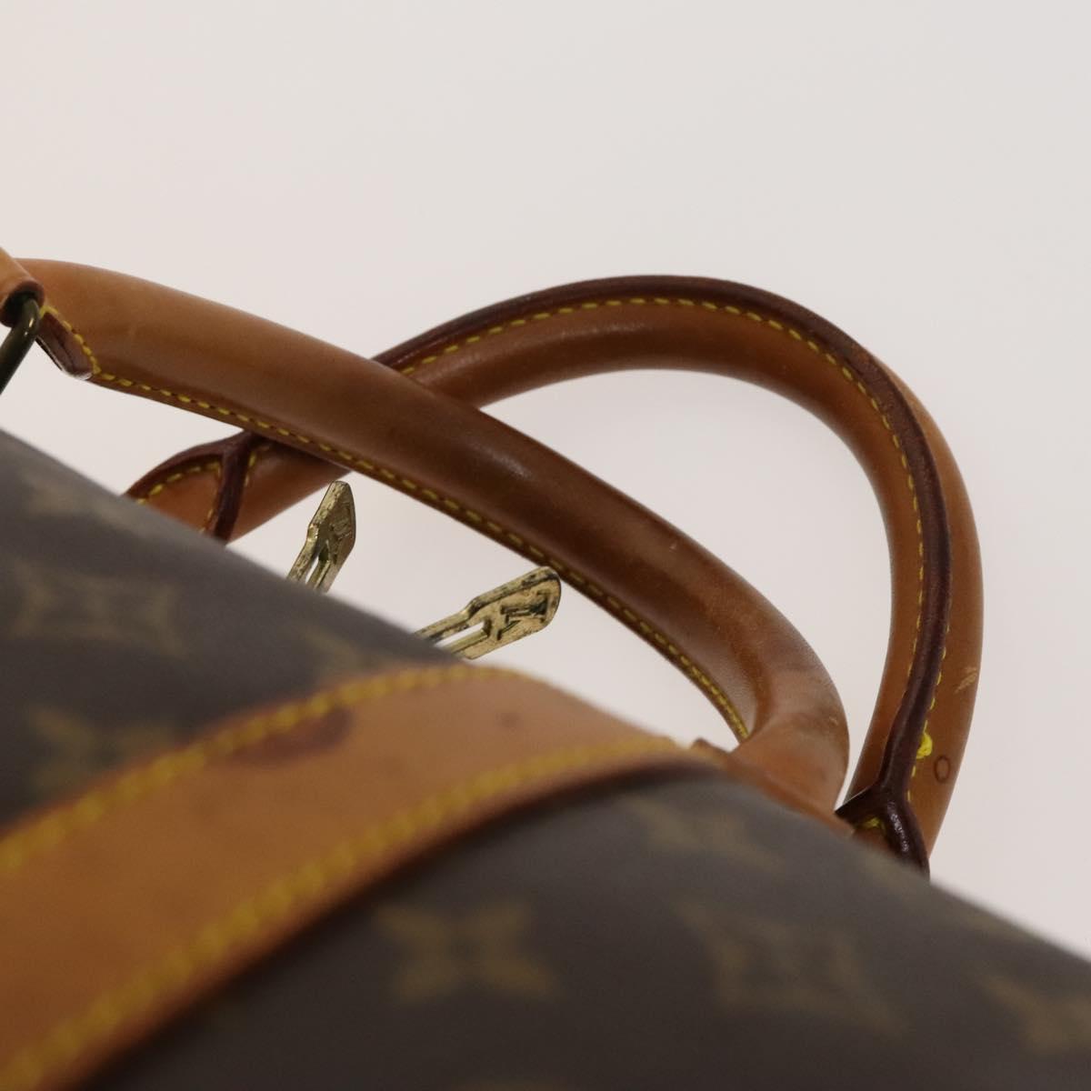 Louis Vuitton Keepall 60, Brown, Canvas, travel