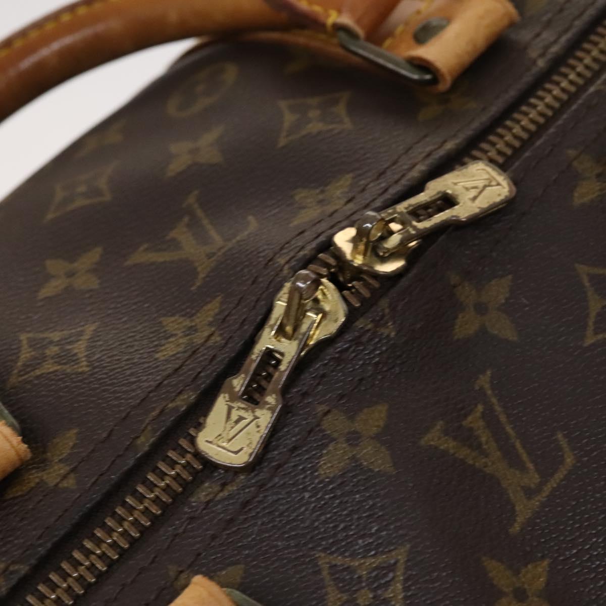 Louis Vuitton Keepall Bandoulière 60, Brown, Canvas, travel