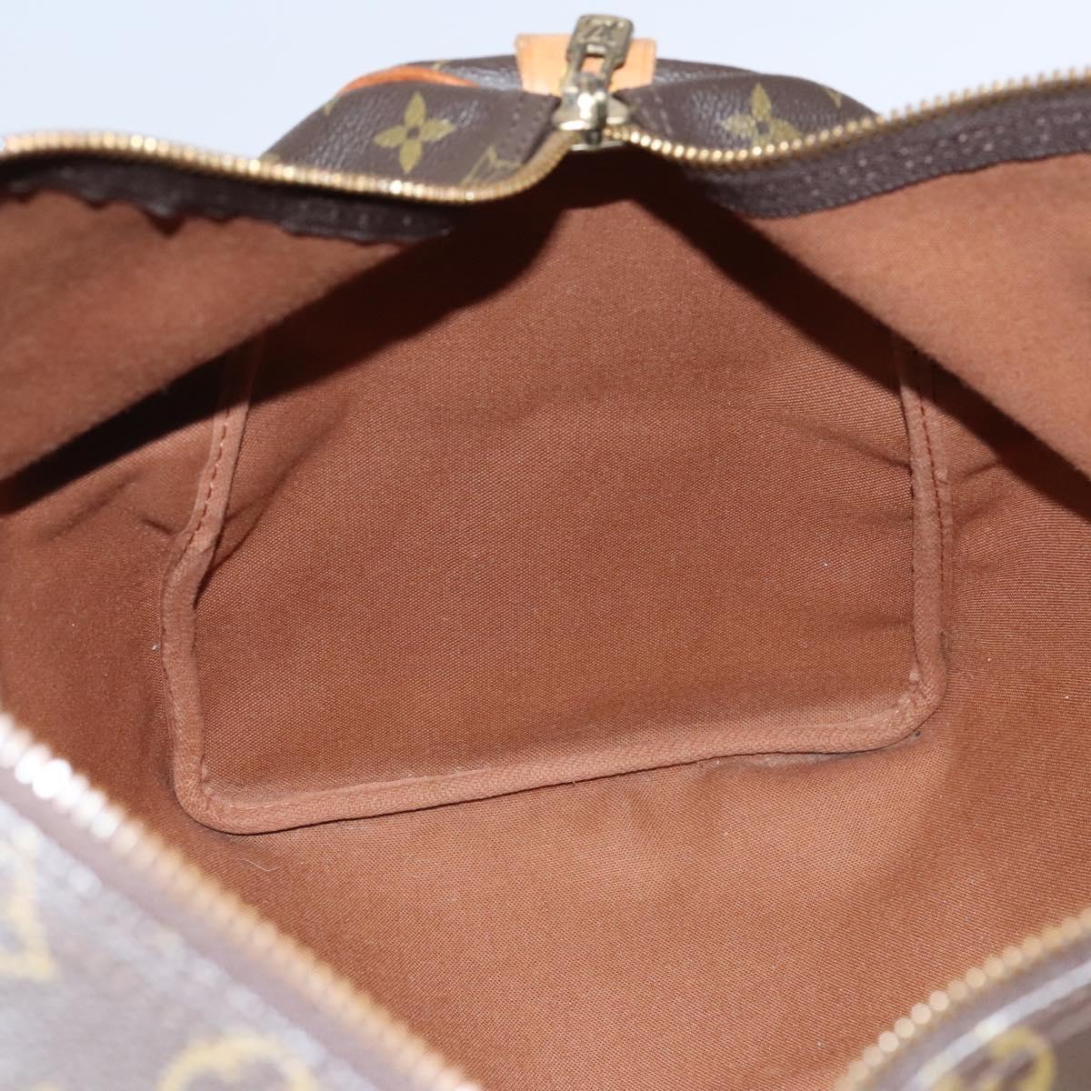 Louis Vuitton Keepall 45, Brown, Canvas, travel