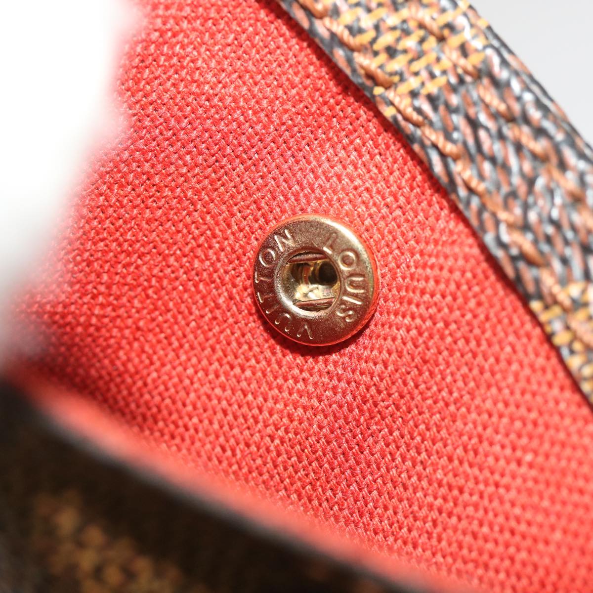 Louis Vuitton Geronimos, Brown, Canvas, shoulder