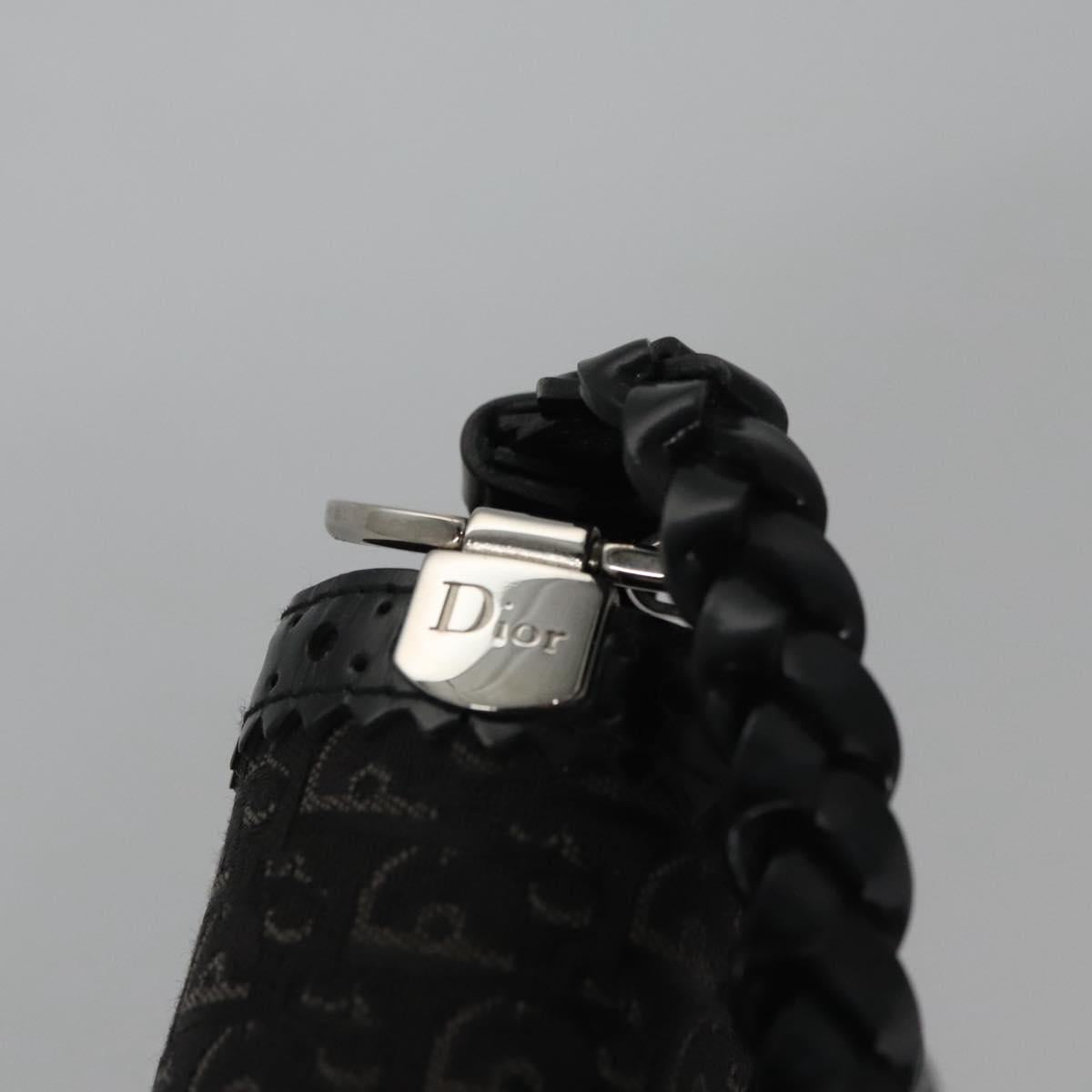 Dior Trotter, Black, Canvas, shoulder