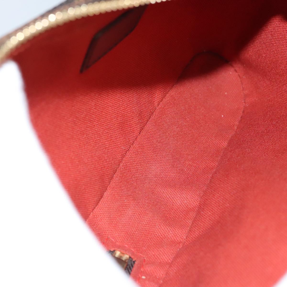Louis Vuitton Geronimos, Brown, Canvas, clutch