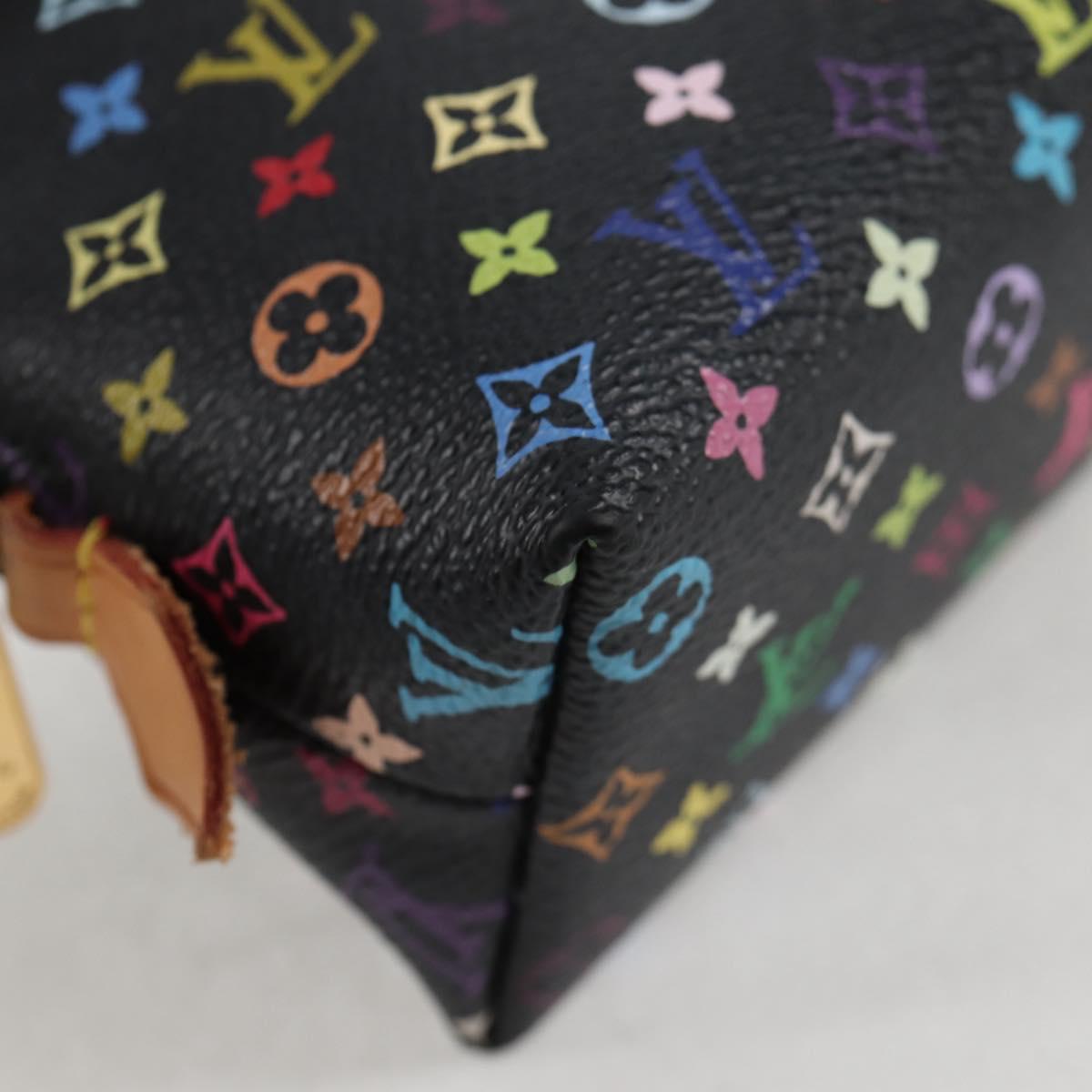 Louis Vuitton Cosmetic pouch, Black, Canvas, clutch