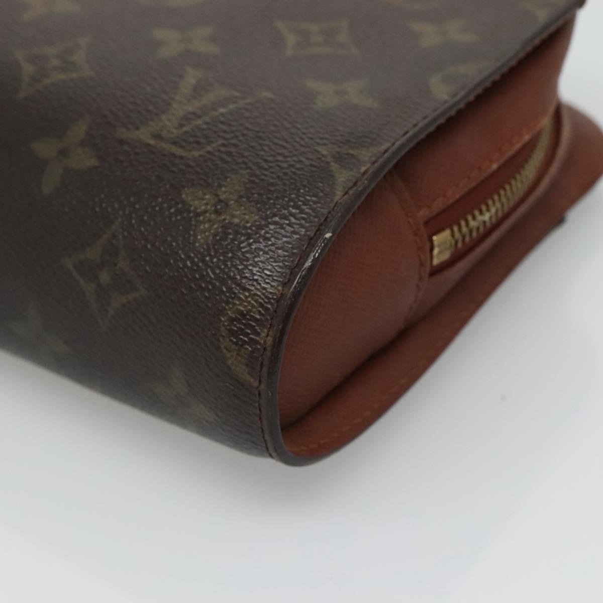 Louis Vuitton Orsay, Brown, Canvas, clutch