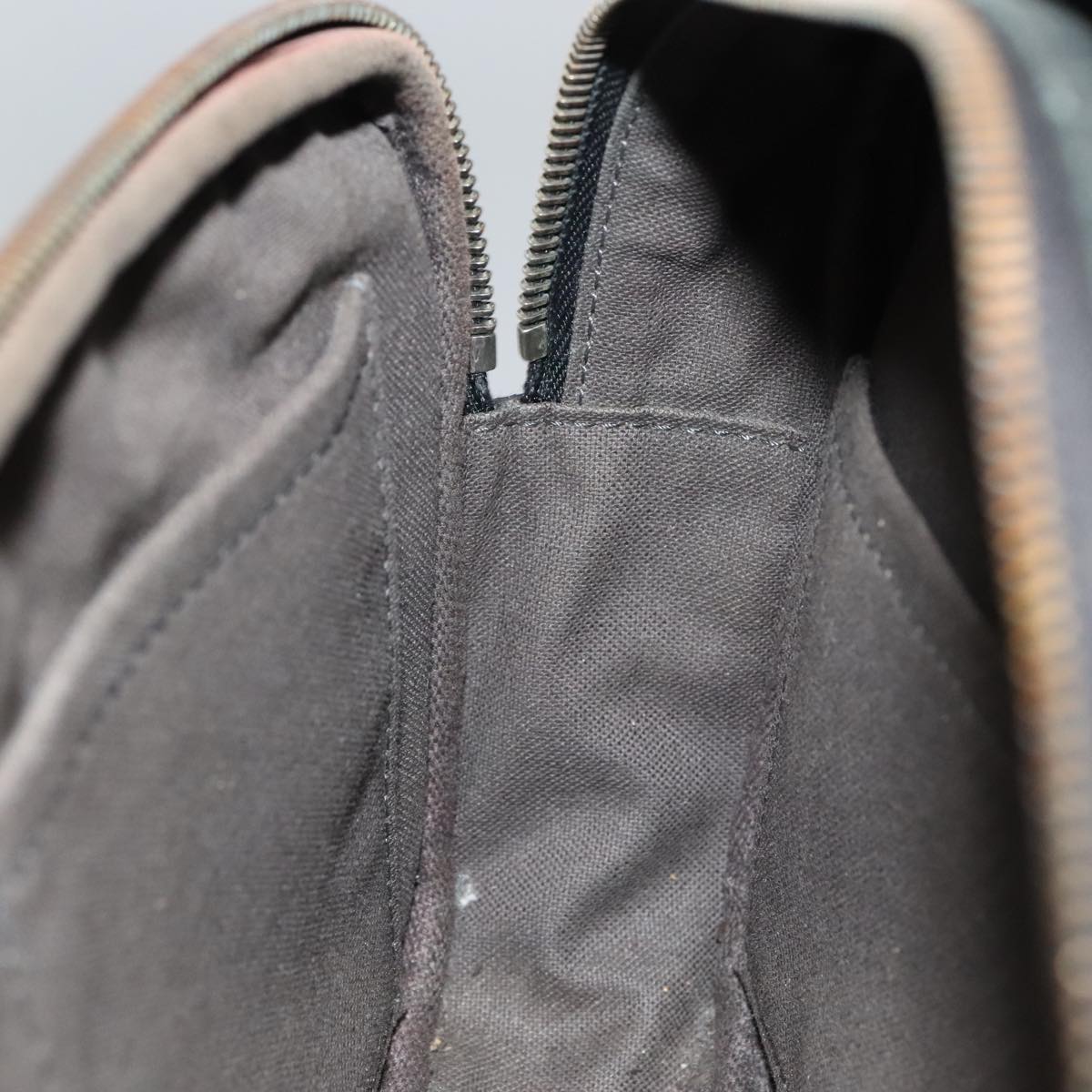 Louis Vuitton Ambler, Black, Leather, shoulder