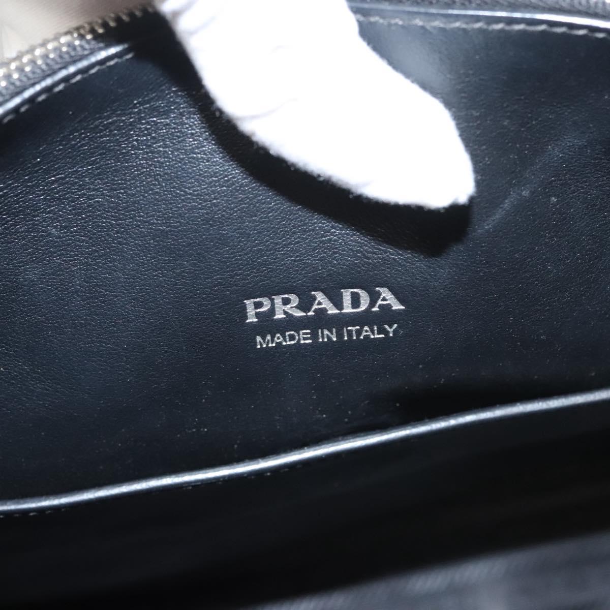 Prada Concept, Black, Leather, handbag