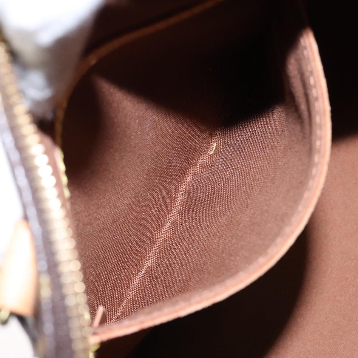 Louis Vuitton Alma, Brown, Canvas, handbag