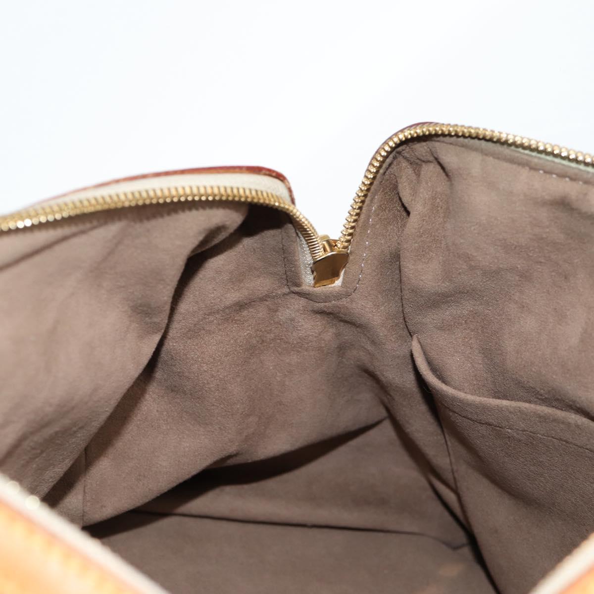 Louis Vuitton Courtney, Black, Canvas, handbag