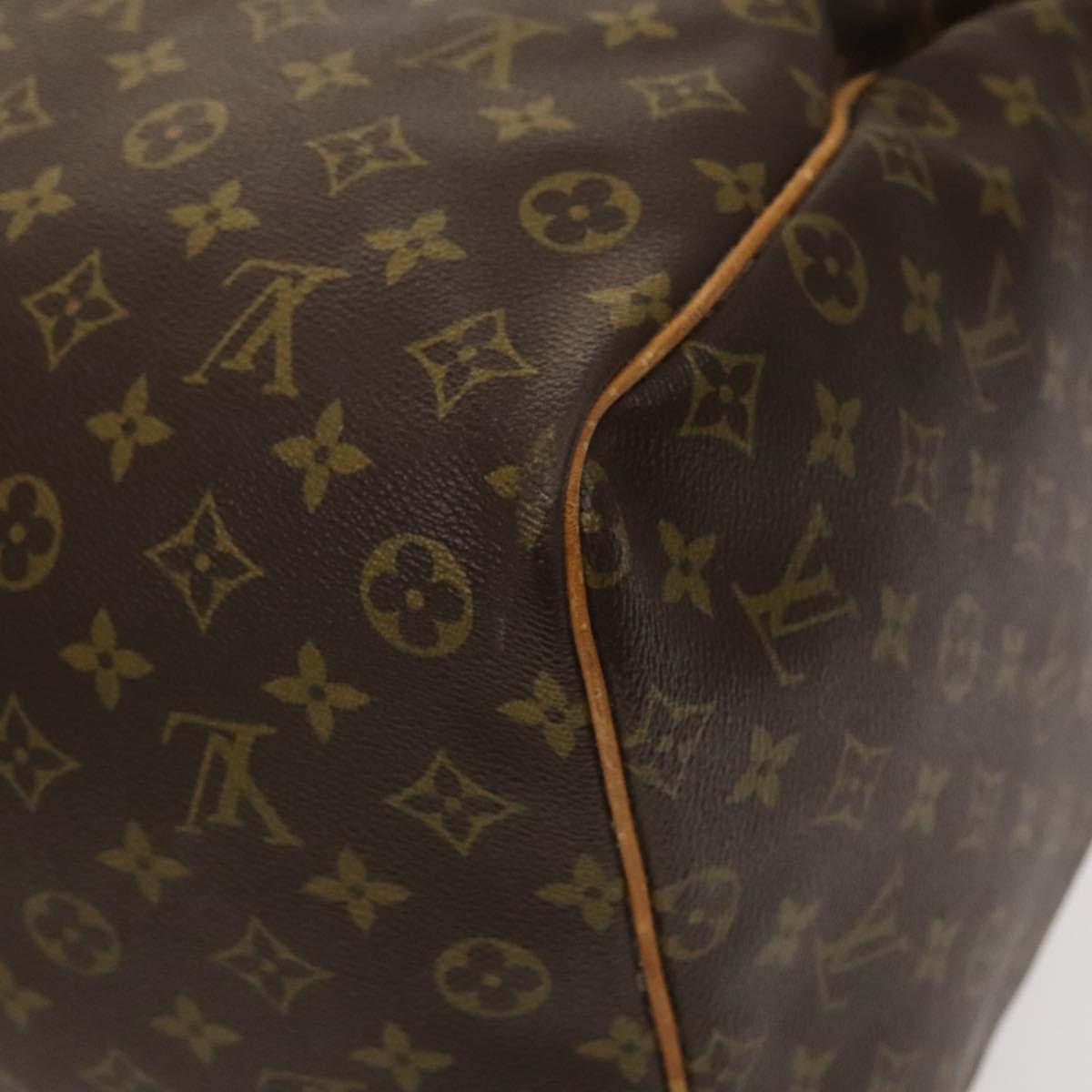 Louis Vuitton Keepall 60, Brown, Canvas, travel