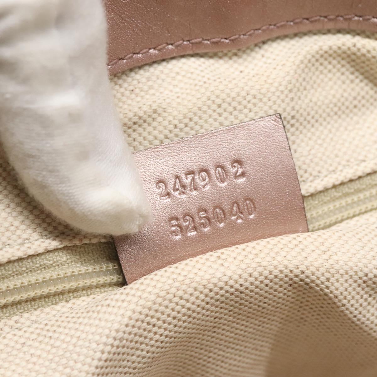 Gucci Guccissima, Pink, Leather, handbag