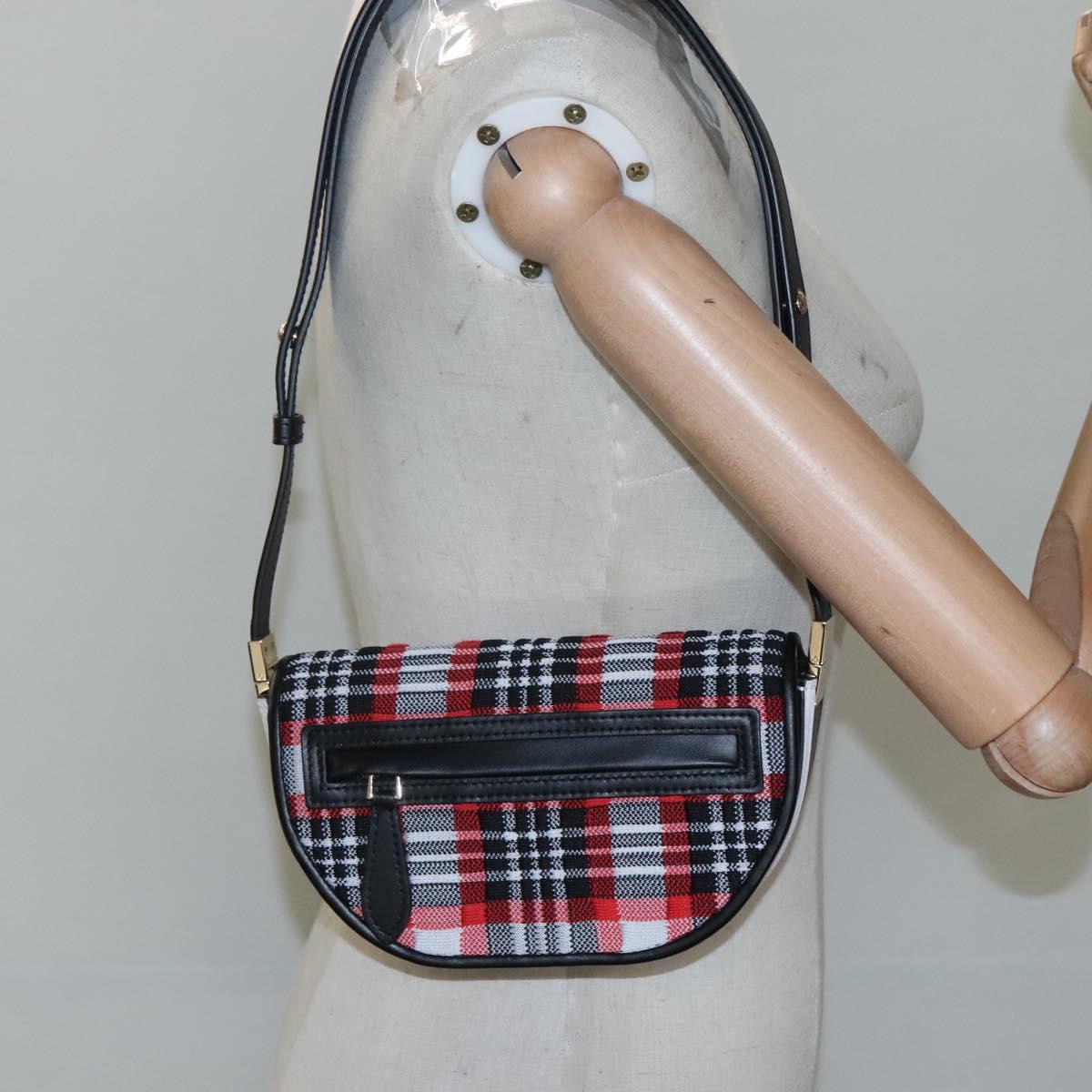 Burberry Olympia, Red, Canvas, shoulder