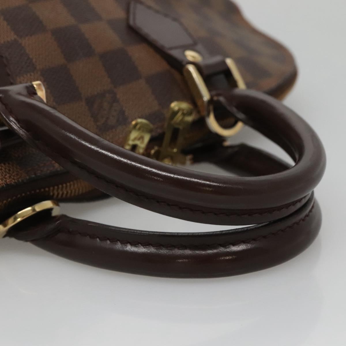 Louis Vuitton Alma, Brown, Canvas, handbag