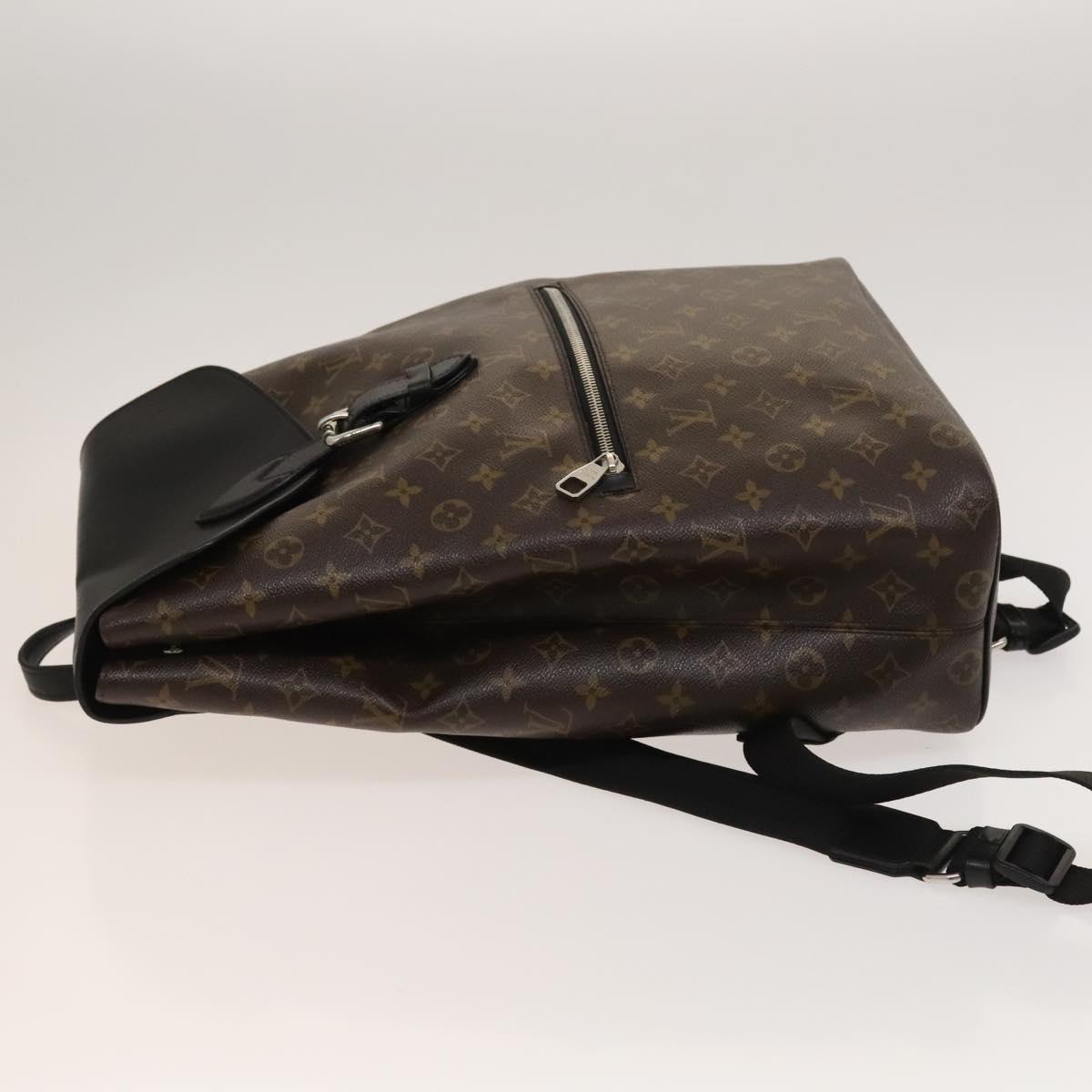 Louis Vuitton Palk, Brown, Canvas, backpack