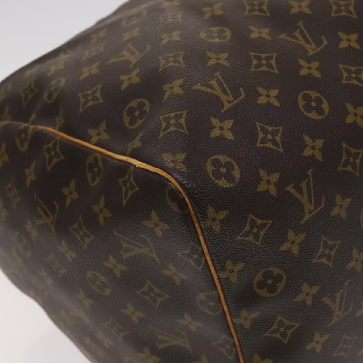 Louis Vuitton Keepall 60, Brown, Canvas, travel