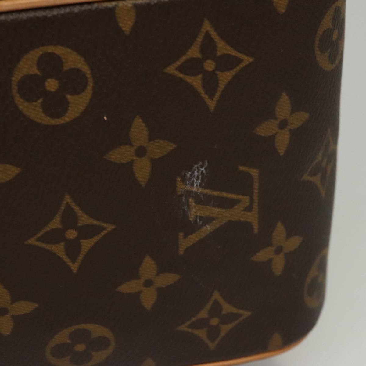 Louis Vuitton Excentri cité, Brown, Canvas, handbag