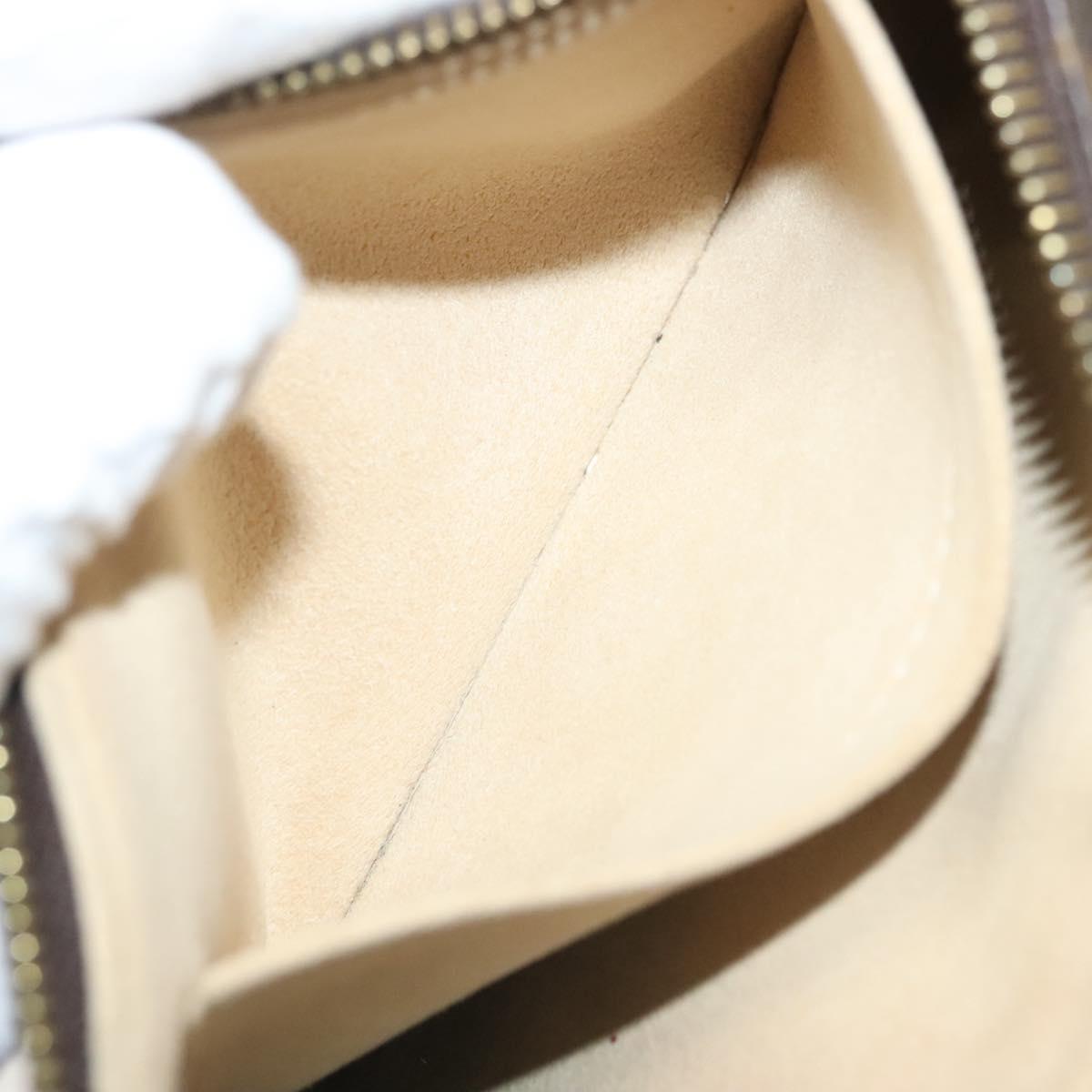 Louis Vuitton Milla, Brown, Canvas, clutch