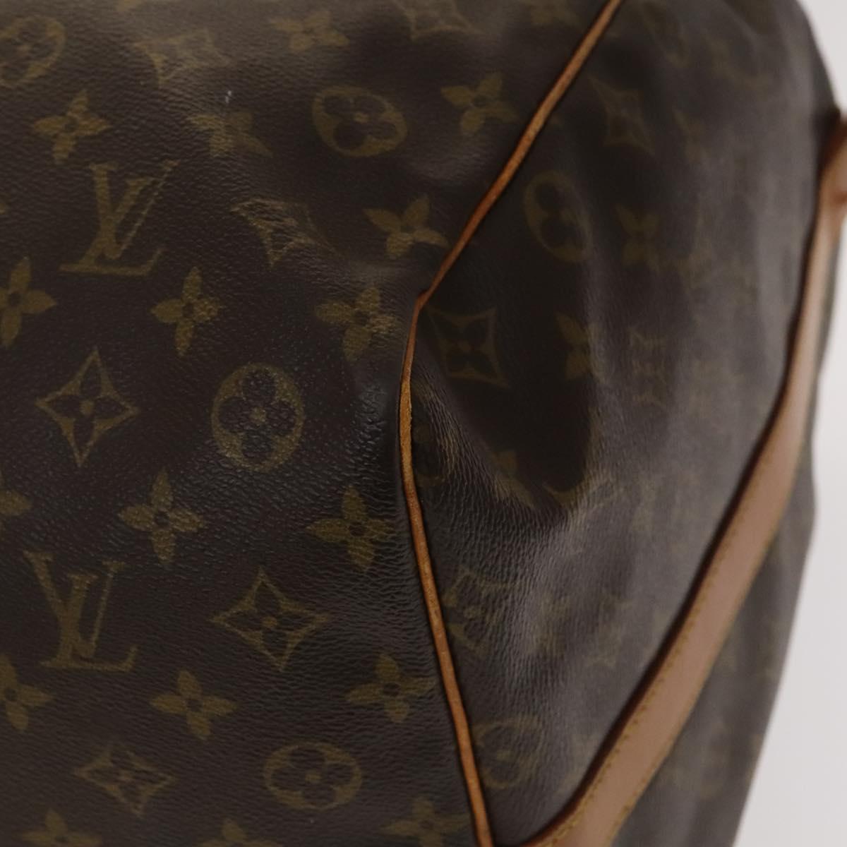 Louis Vuitton Keepall Bandoulière 60, Brown, Canvas, travel
