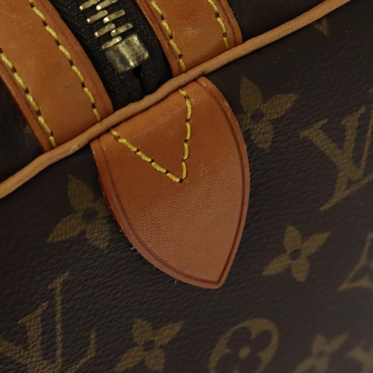 Louis Vuitton Sac Souple, Brown, Canvas, travel