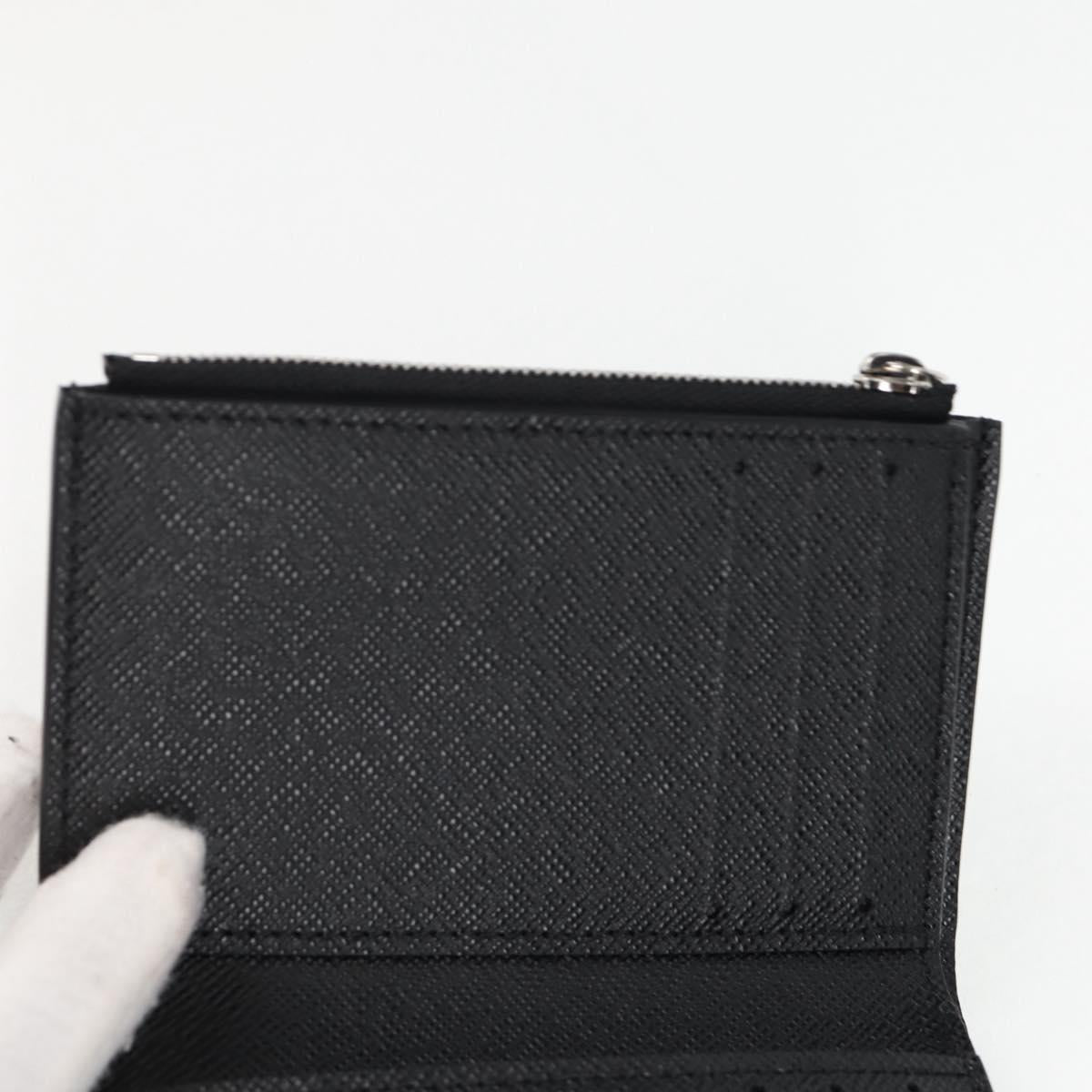 Louis Vuitton Victorine, Black, Canvas, wallet