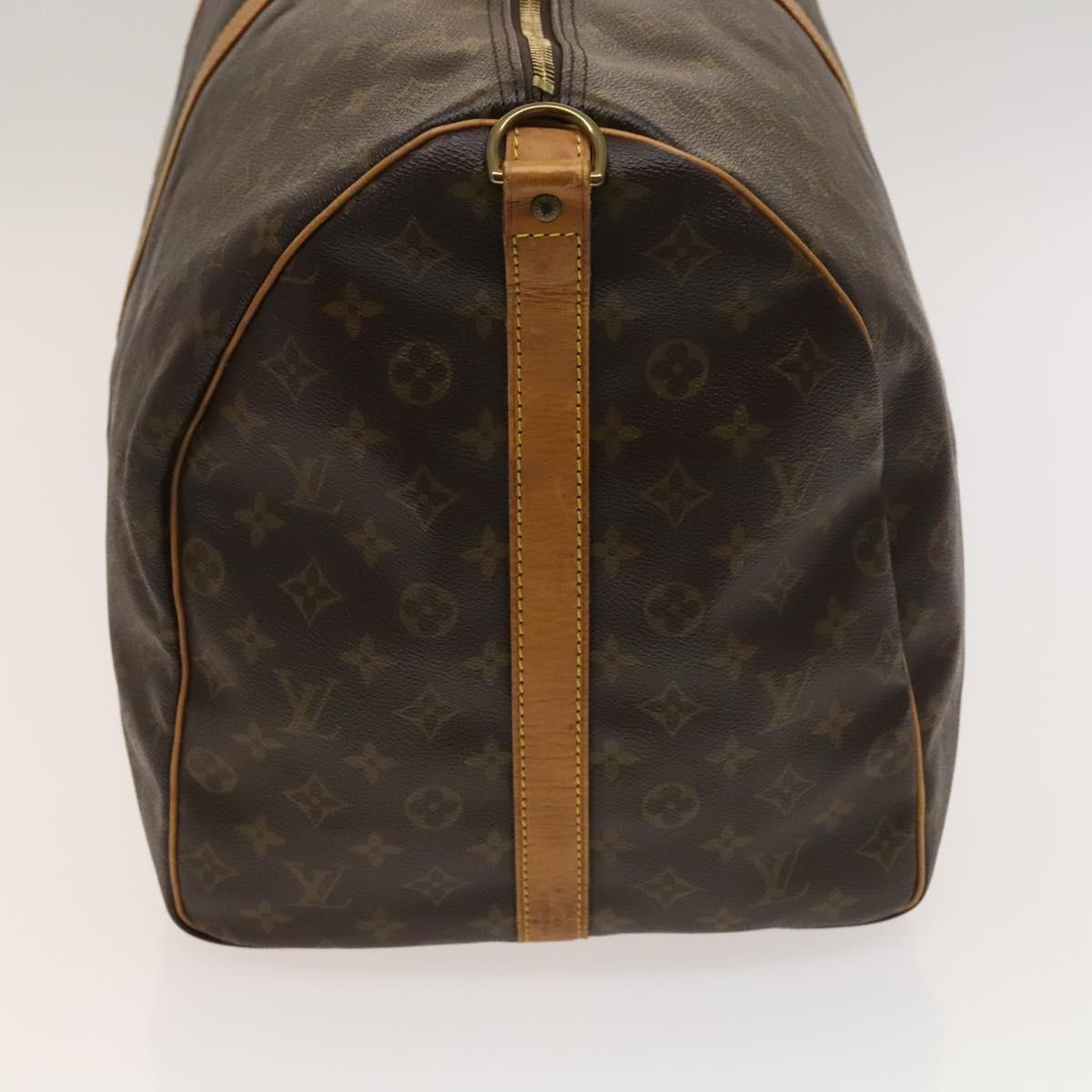 Louis Vuitton Keepall 60, Brown, Canvas, travel
