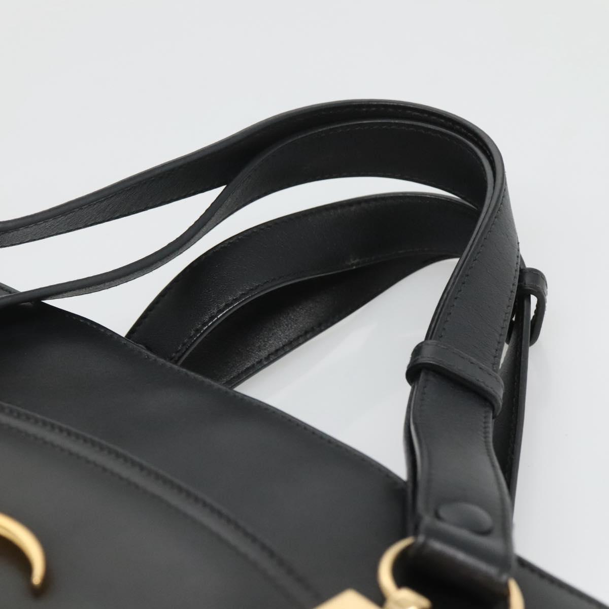 Gucci Arli, Black, Leather, handbag