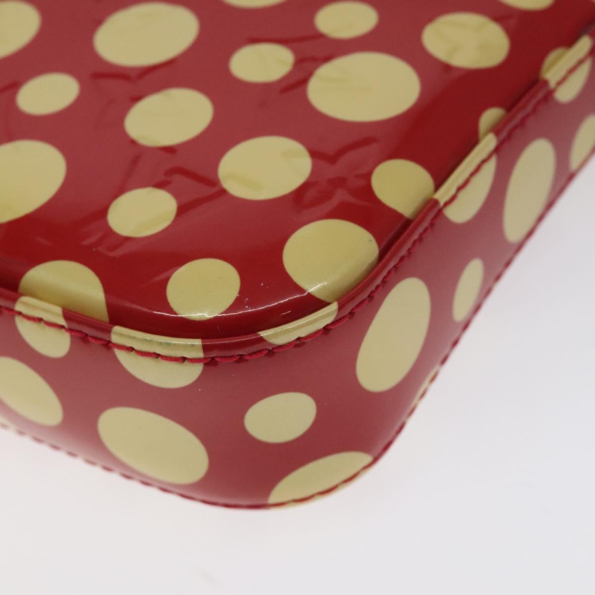 Louis Vuitton Pochette Accessoire, Red, Patent Leather, clutch