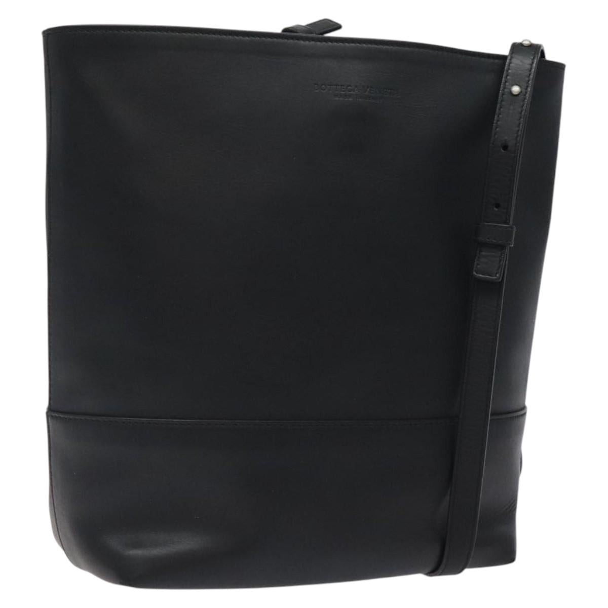 Bottega Veneta, Black, Leather, shoulder