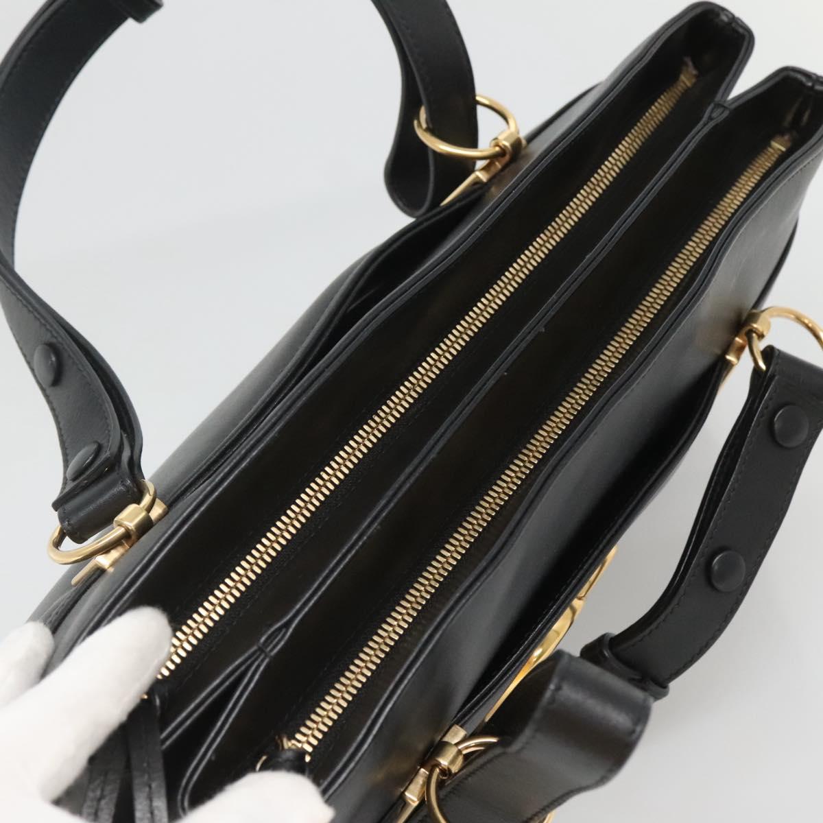 Gucci Arli, Black, Leather, handbag