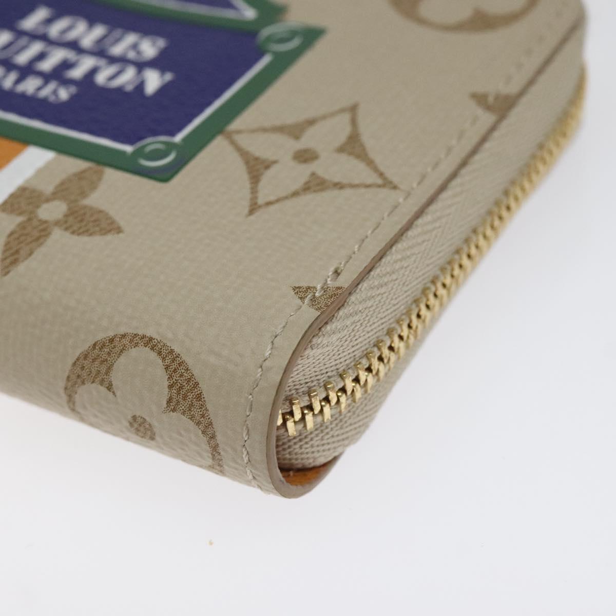 Louis Vuitton Zippy coin purse, Beige, Canvas, wallet