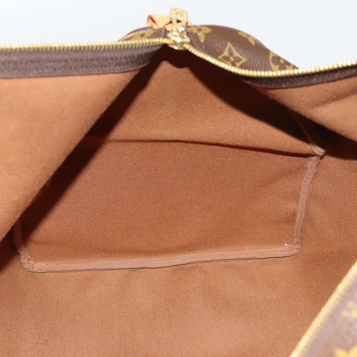 Louis Vuitton Keepall 60, Brown, Canvas, travel
