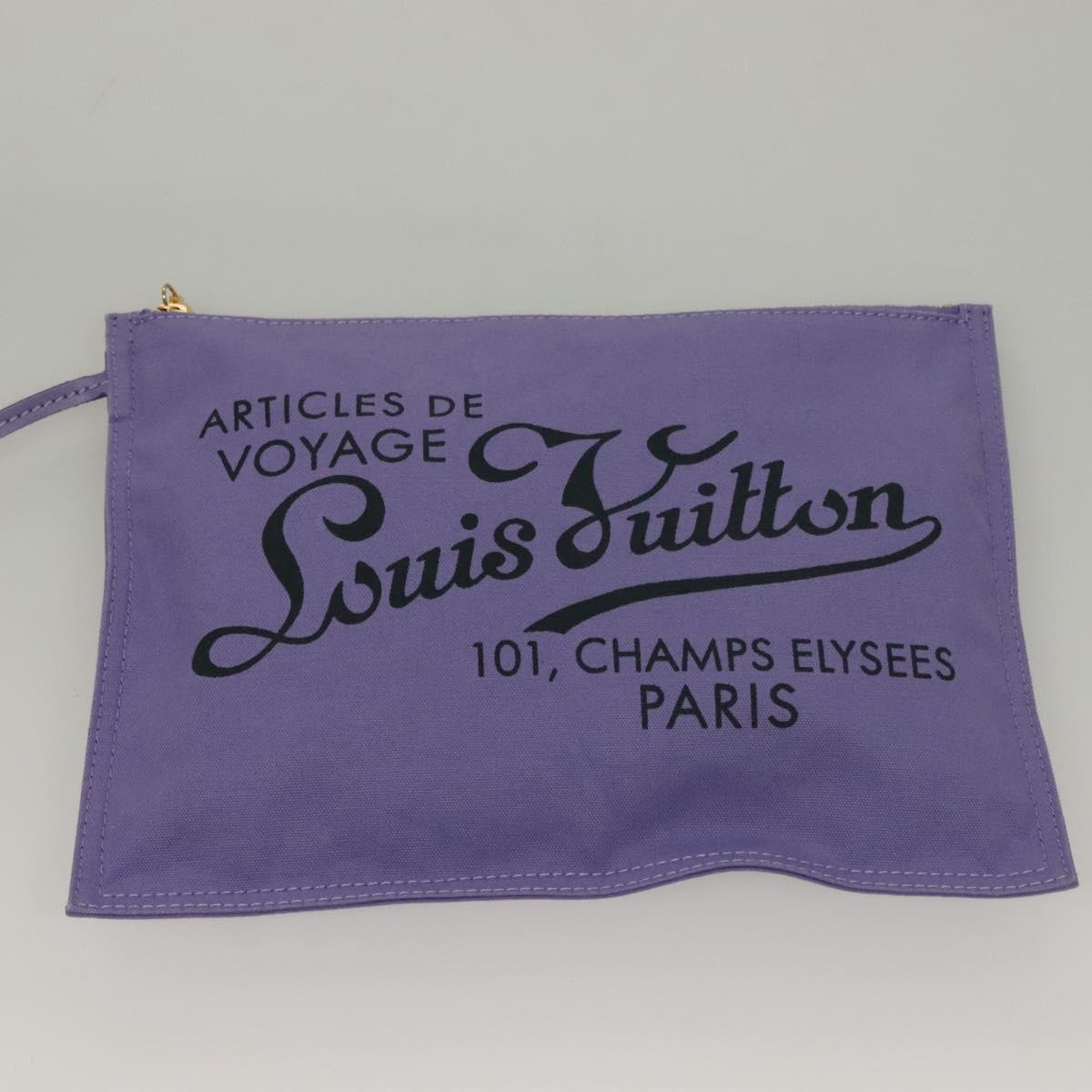 Louis Vuitton Ipanema, Purple, Canvas, tote