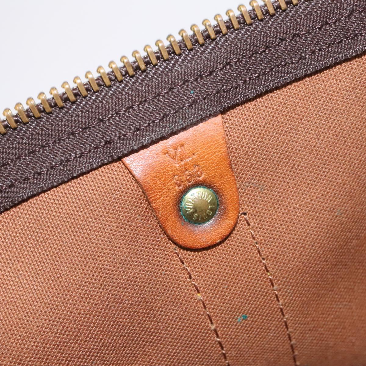 Louis Vuitton Keepall 45, Brown, Canvas, travel