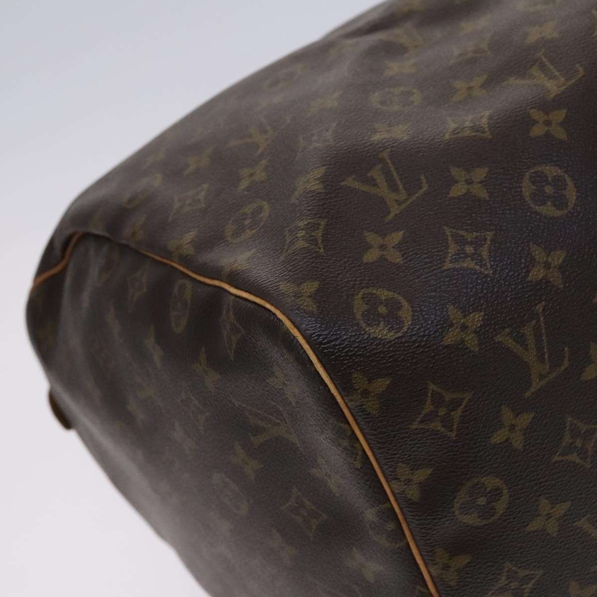 Louis Vuitton Keepall 60, Brown, Canvas, travel