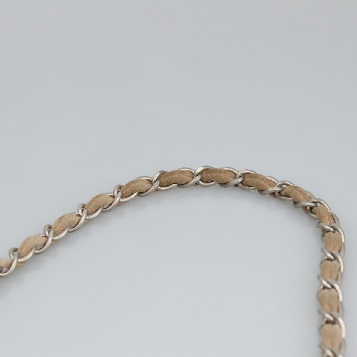 "Chanel 2,55", Beige, Suede, shoulder