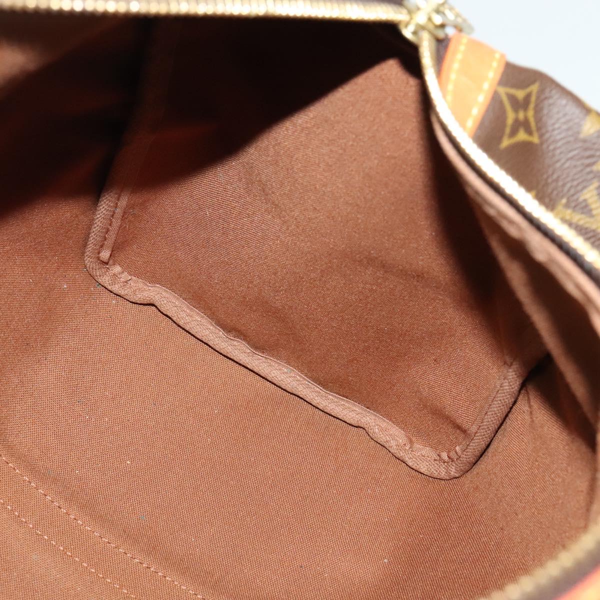 Louis Vuitton Sac Souple, Brown, Canvas, travel