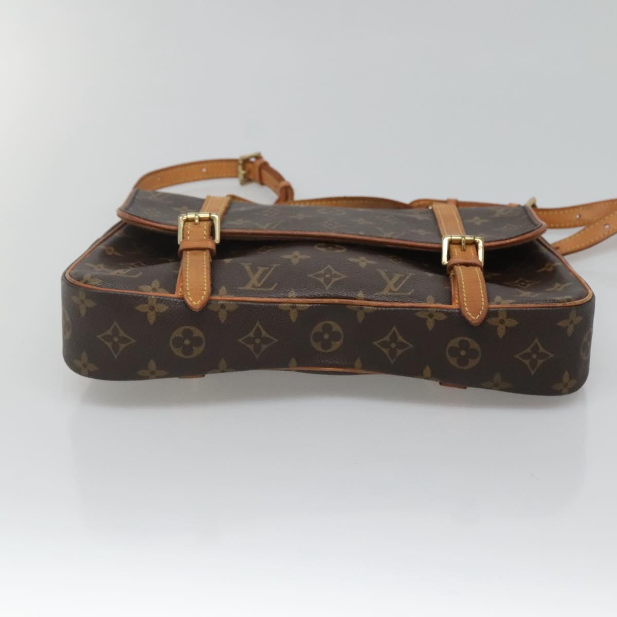 Louis Vuitton Marelle, Brown, Canvas, backpack