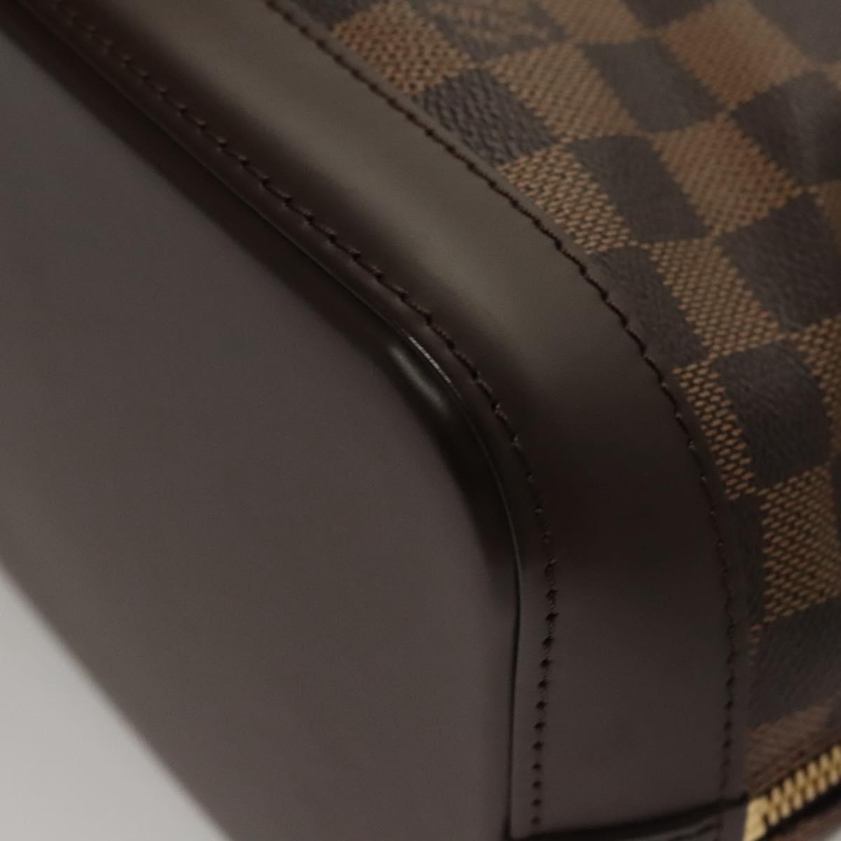 Louis Vuitton Alma, Brown, Canvas, handbag