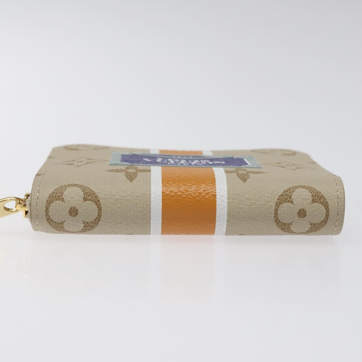 Louis Vuitton Zippy coin purse, Beige, Canvas, wallet