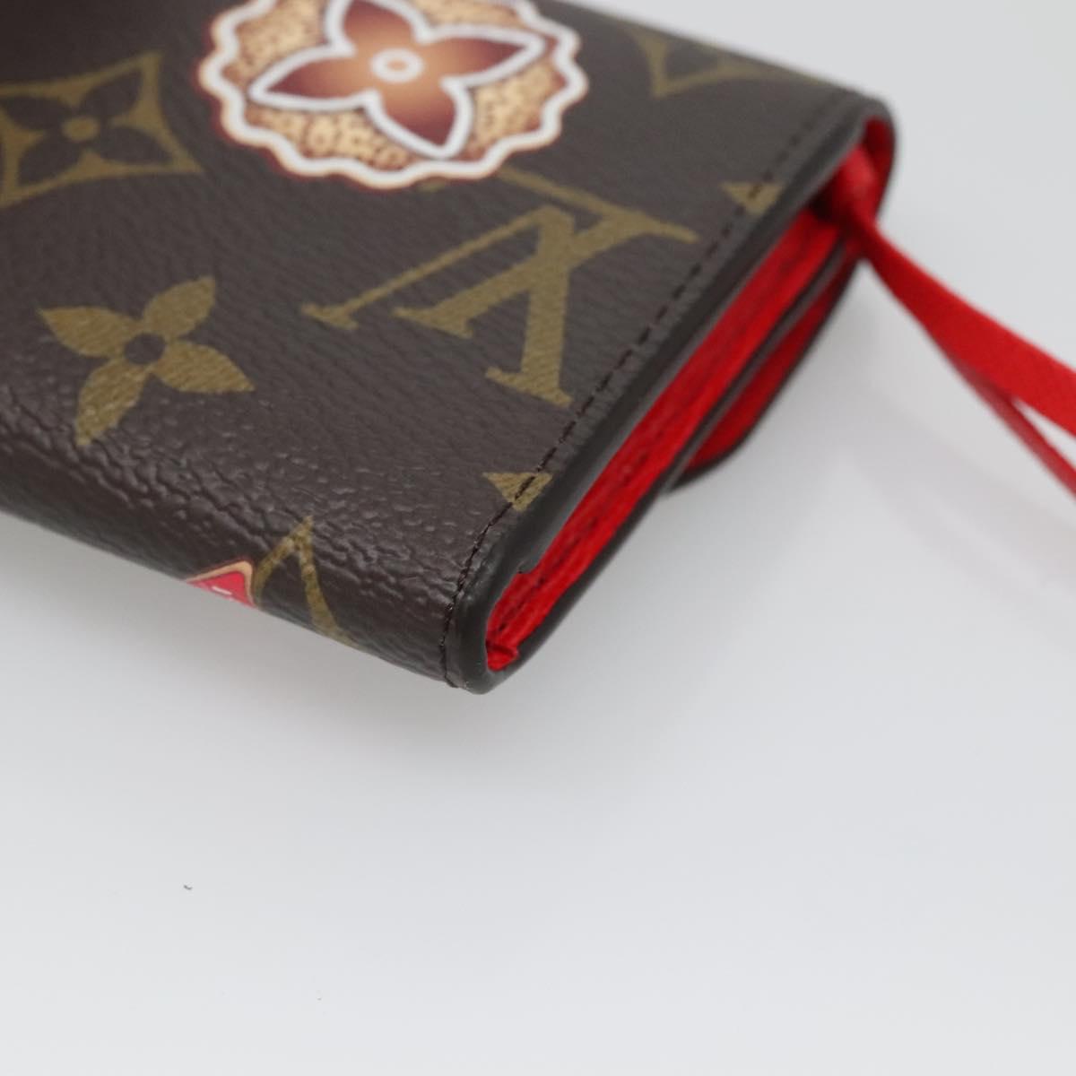 Louis Vuitton Rosalie, Brown, Canvas, wallet