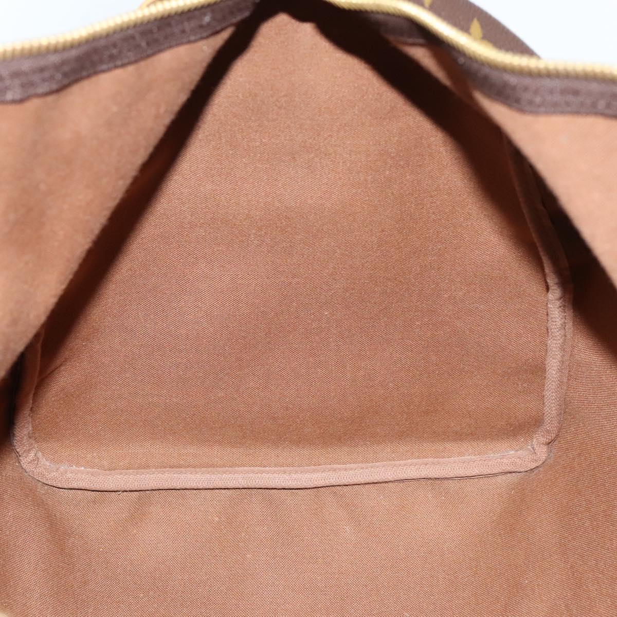 Louis Vuitton Keepall 55, Brown, Canvas, travel