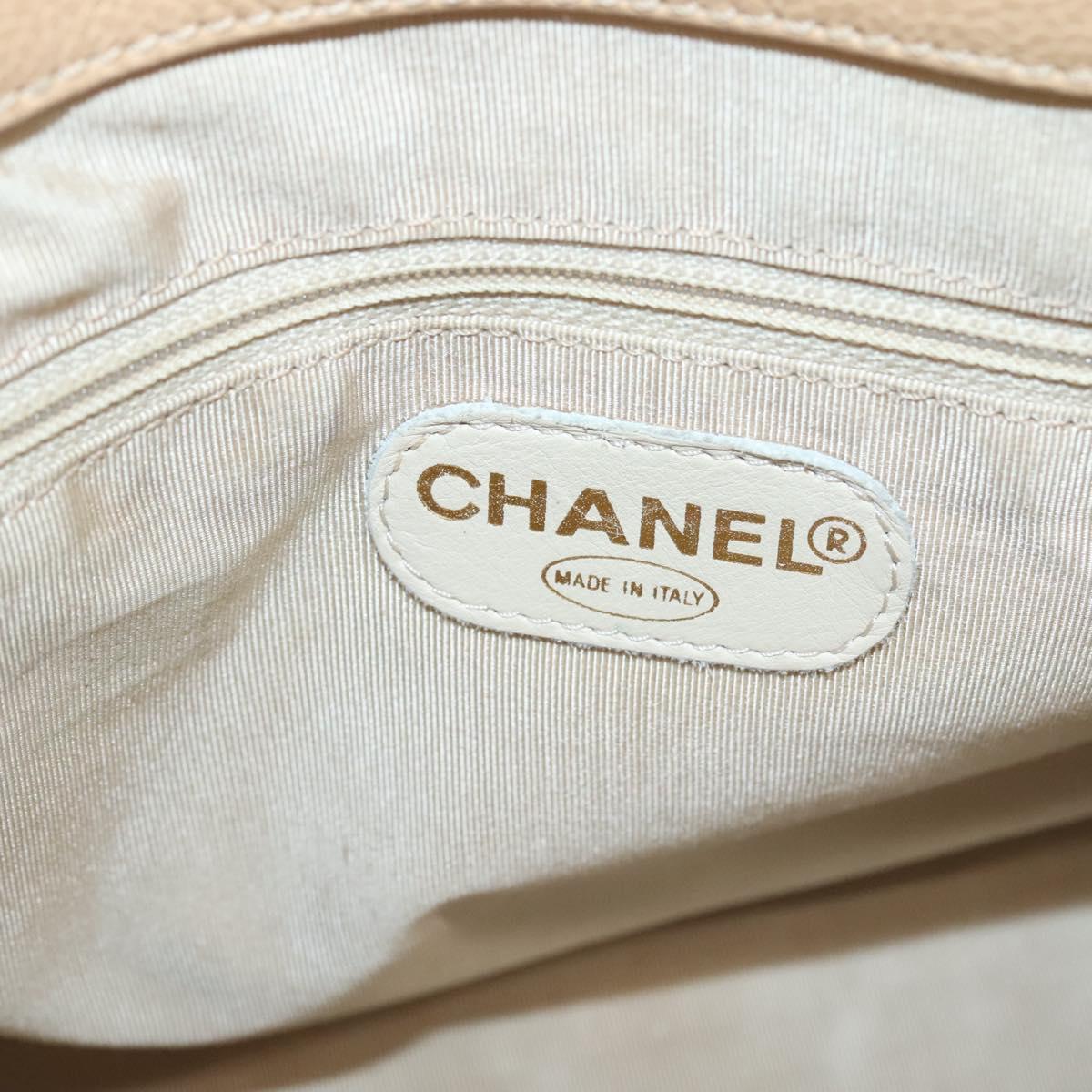 Chanel Chanel, Beige, Leather, tote