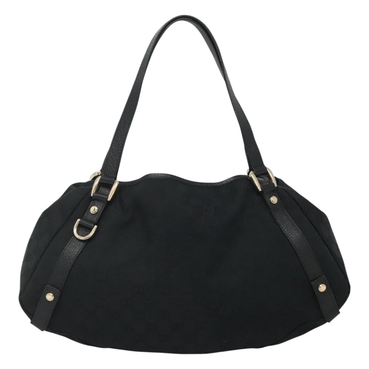 Gucci Abbey, Black, Canvas, tote
