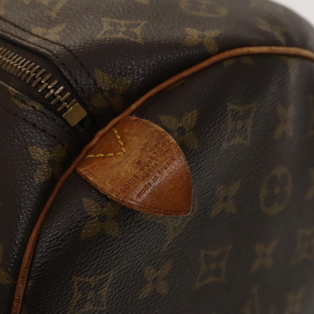 Louis Vuitton Keepall 60, Brown, Canvas, travel