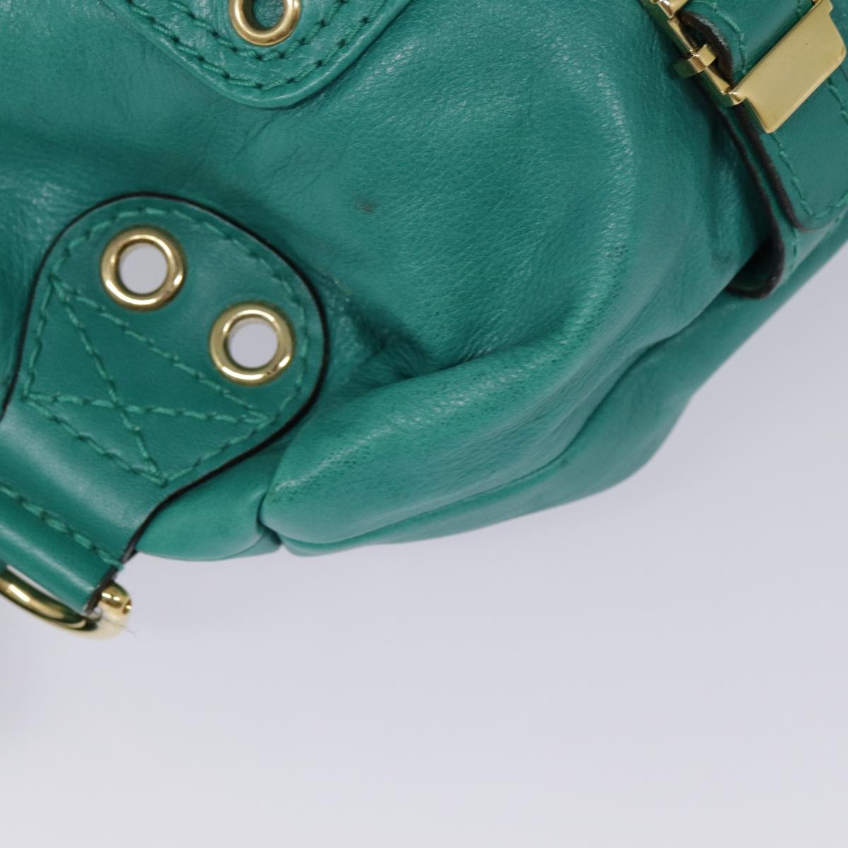 Gucci, Green, Leather, backpack