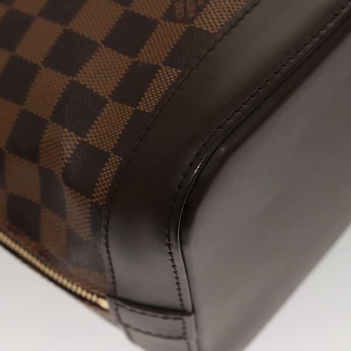 Louis Vuitton Alma, Brown, Canvas, handbag